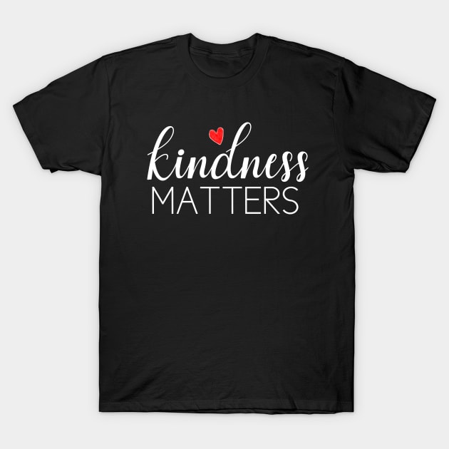 kindness matters T-Shirt by misoukill